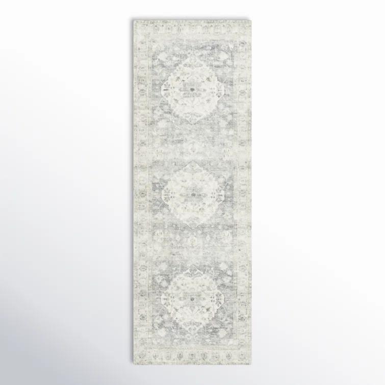 Sera Oriental Denim/Fog Area Rug