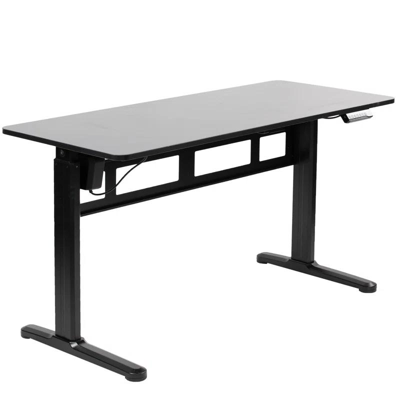 Vivo VIVO 55" x 24" Electric Sit Stand Desk, Height Adjustable Workstation (E155TB series)