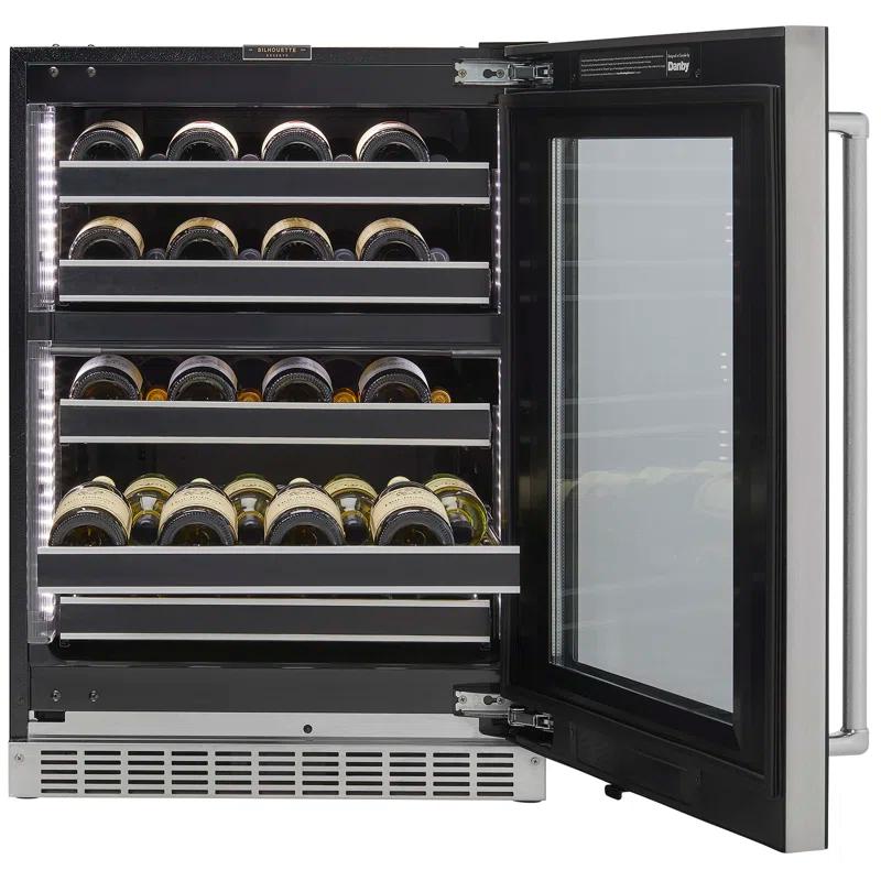 Danby Danby Dual Zone 26.75'' Built-In 37 Bottle Wine Refrigerator