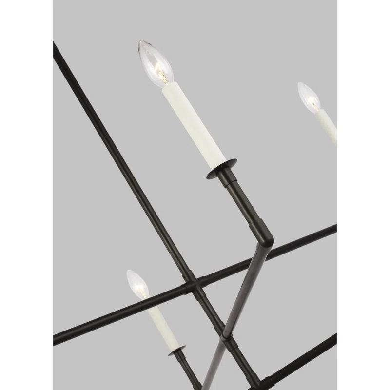 Brayden Studio® Jachin 6 - Light Dimmable Modern Linear Chandelier