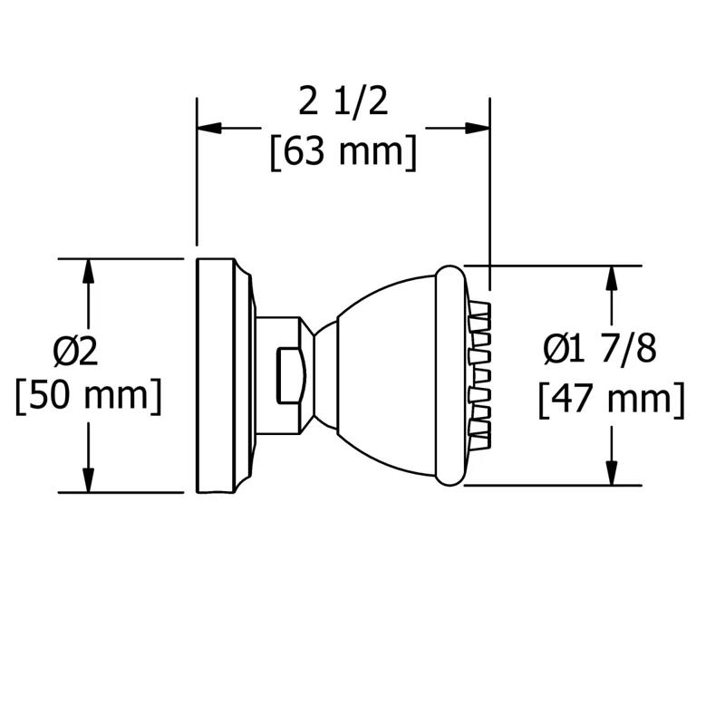 Riobel Riobel Single Function Body Spray 337C