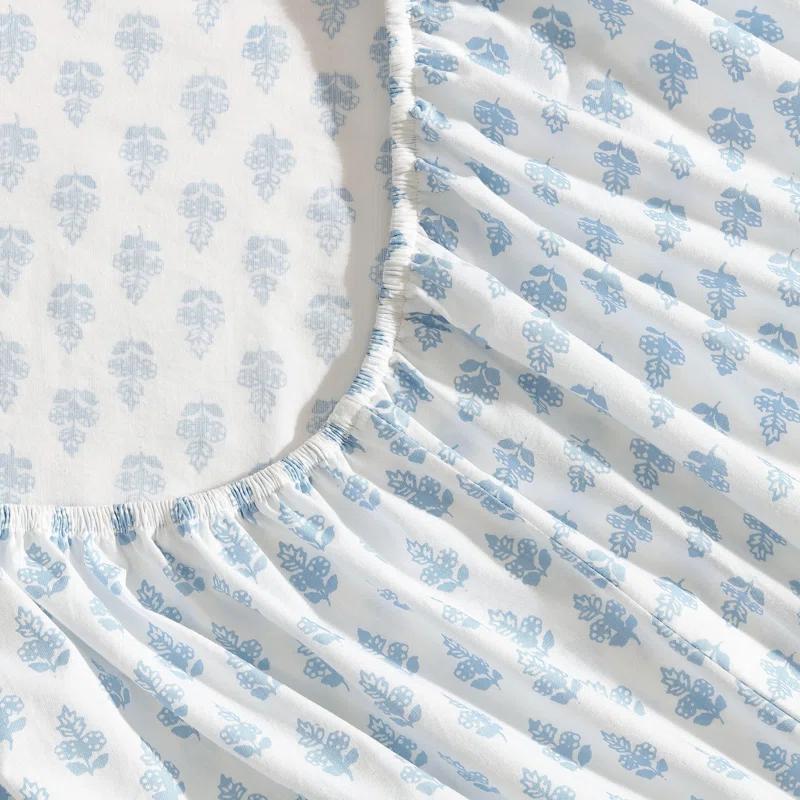Laura Ashley Laura Ashley Printed Cotton Percale Sheet Set