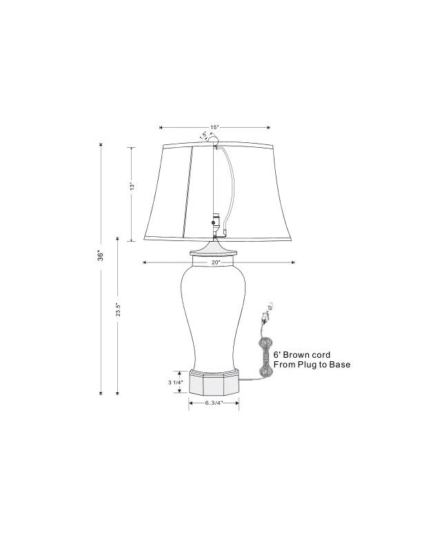 Port 68 Windsor Table Lamp