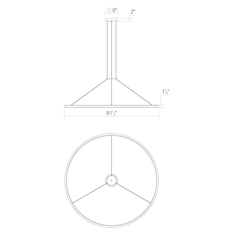 SONNEMAN Luna Round LED Pendant