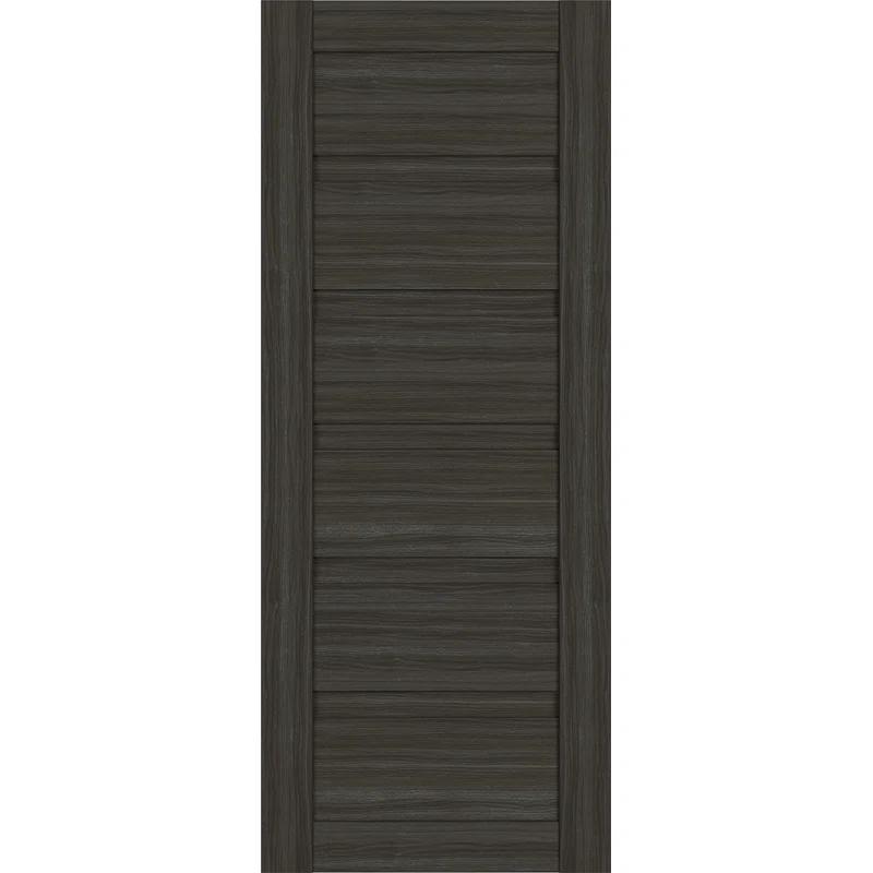 Belldinni Louver Solid + Manufactured Wood Paneled Slab Door