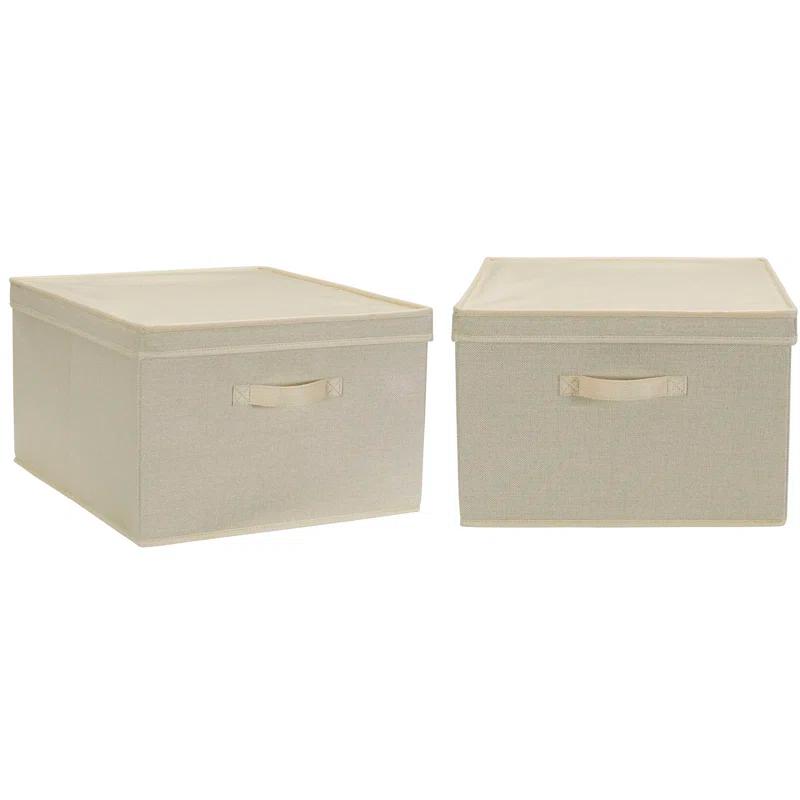 Household Essentials Household Essentials Fabric Bin (Set of 2)