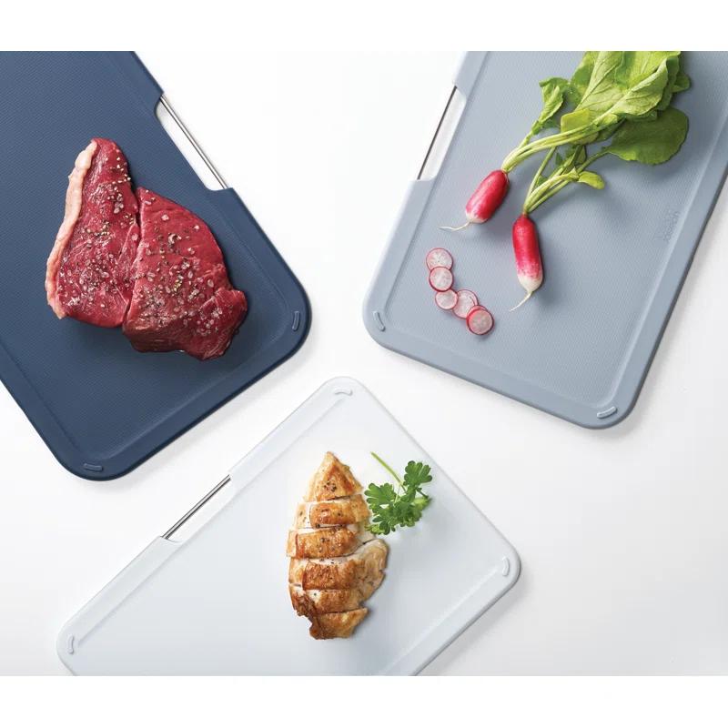 Joseph Joseph Joseph Joseph Nest Boards 3-Piece Cutting Board Set with Stand