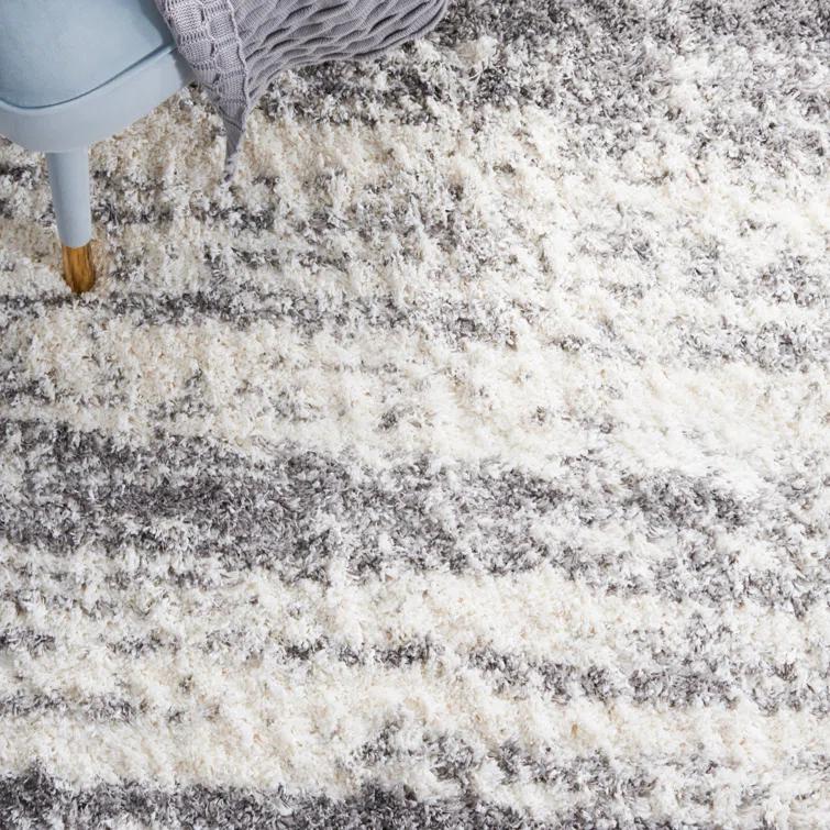 Foundry Select Ashleigh-Louise Shag 800 Performance Striped Rug