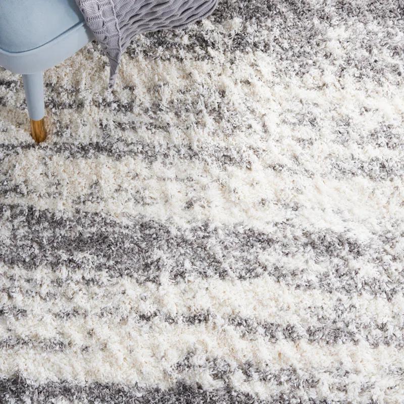 Foundry Select Ashleigh-Louise Shag 800 Performance Striped Rug