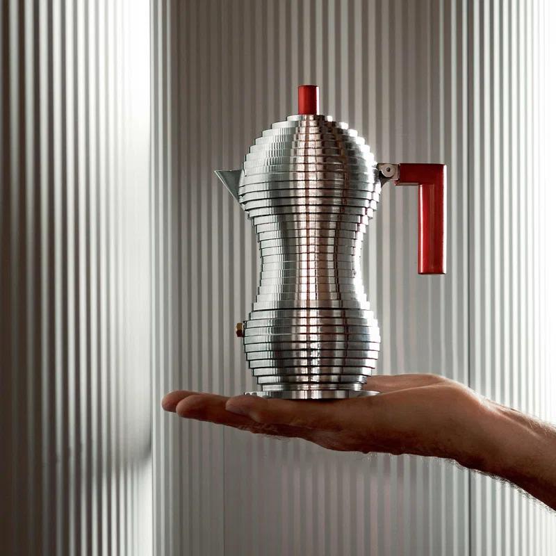 Alessi Pulcina Espresso Coffee Maker MDL02/3 R