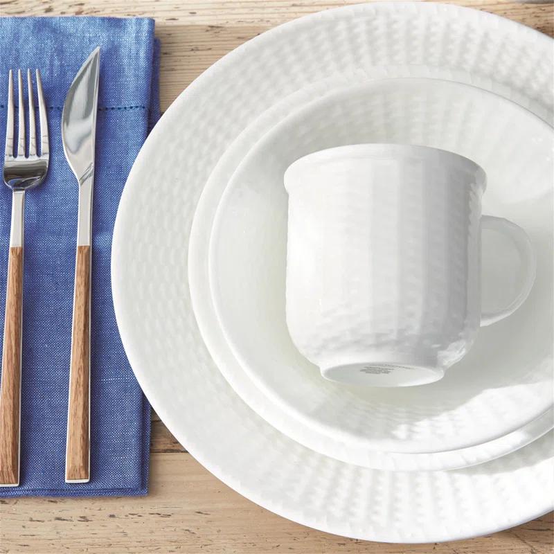 Wedgwood Nantucket Basket 10.8" Bone China Dinner Plate & Reviews | Wayfair
