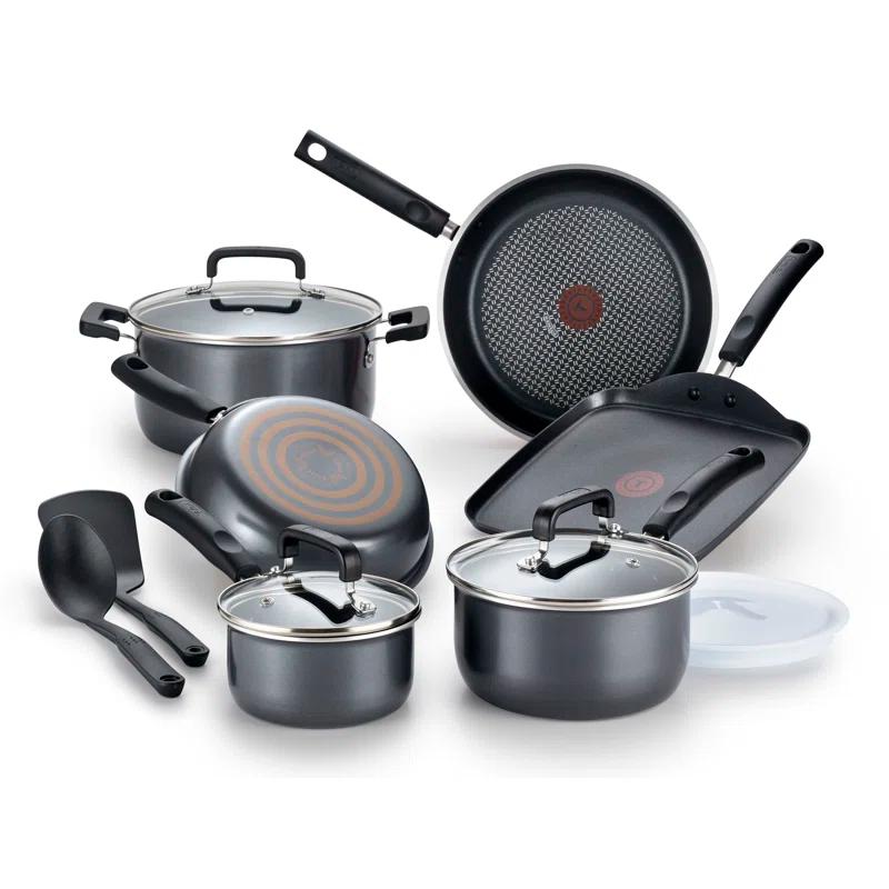 T-fal Signature 12 Pcs Cookware Set & Reviews | Wayfair