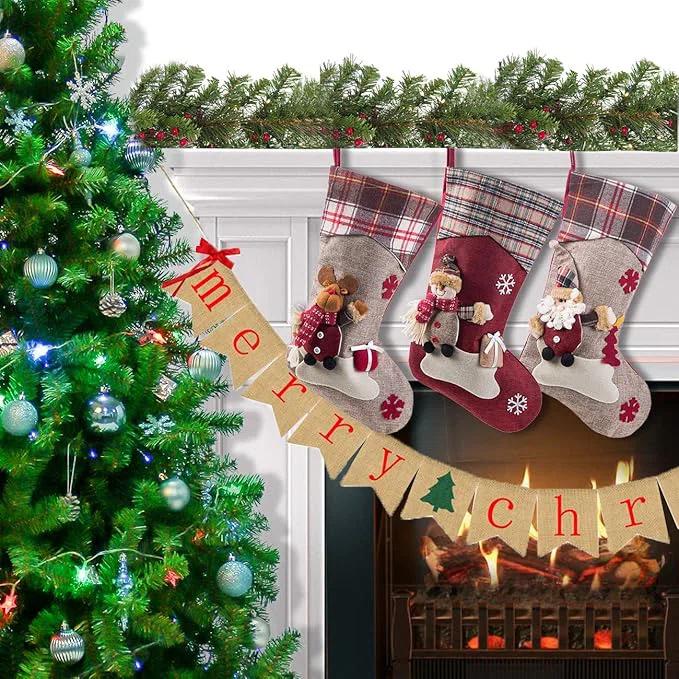 Christmas Stockings Set of 3