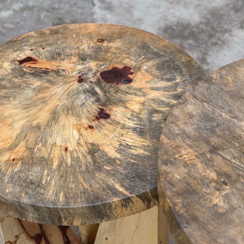Nadet Solid Wood Nesting Tables