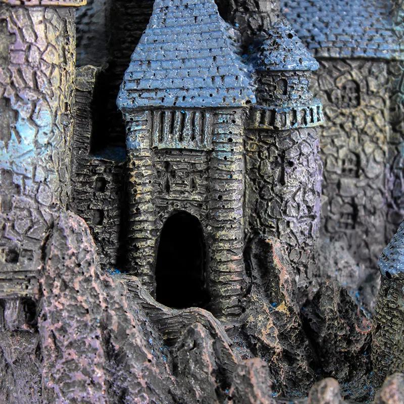 Penn Plax Age-of-magic Extra Large Wizard’s Castle Part A Aquarium Decoration