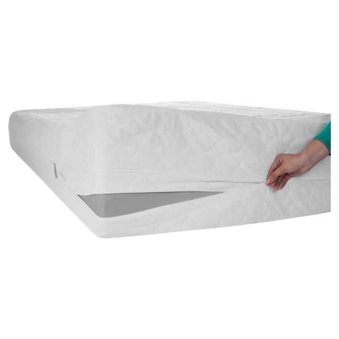 Remedy Hypoallergenic Mattress Protector – 6-Sided Waterproof Mattress Cover Encasement