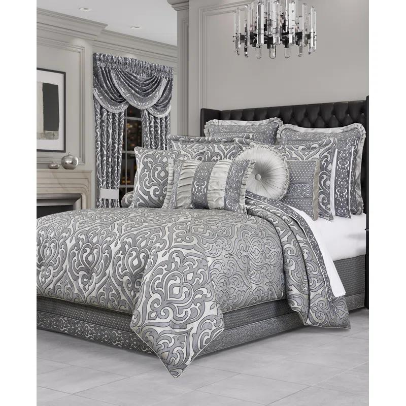 Bylthe Pewter Comforter Set
