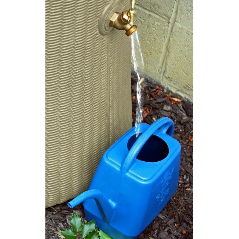 Good Ideas Good Ideas 50 Gallons Plastic Drainable Dual Overflow Planter Rain Barrel
