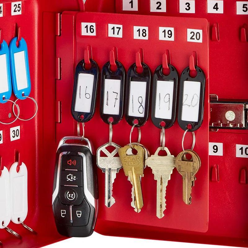 AdirOffice Steel Secure Key Cabinet with Combination Lock