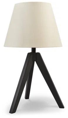 George Oliver Hacı Solid Wood Tripod Lamp (Set of 2)