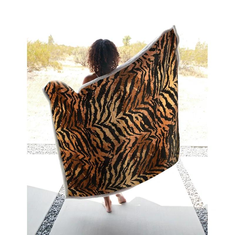 Catalonia BF Plain Weave / Muslin Throw Blanket