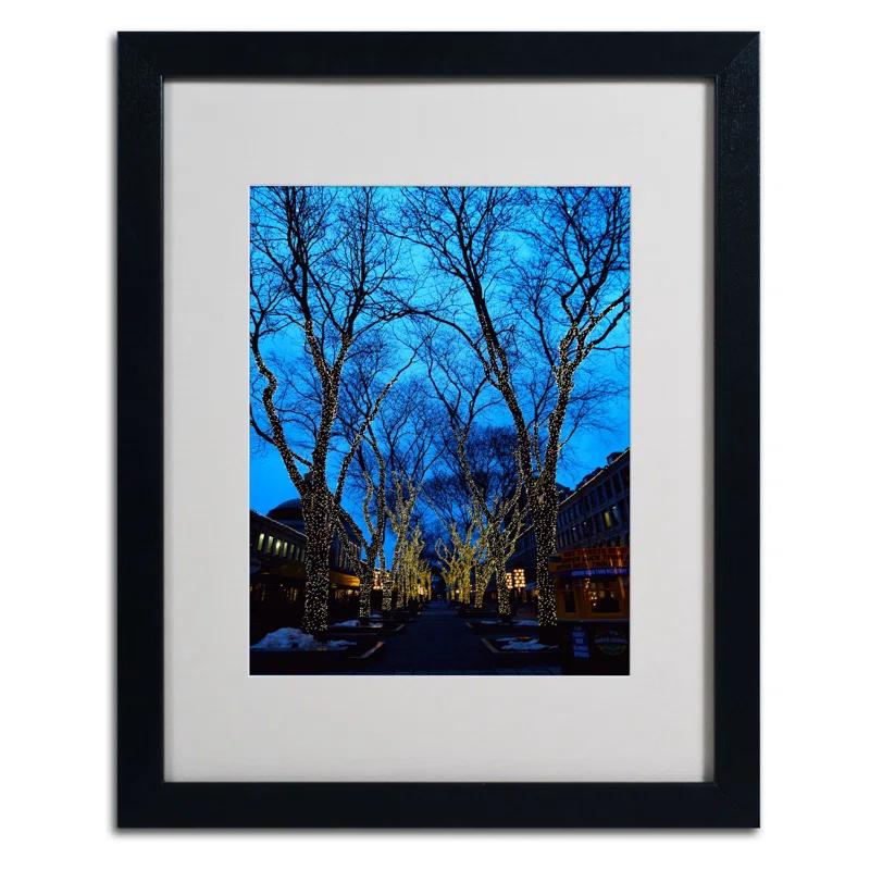 Trademark Fine Art "Boston 2" by CATeyes Framed Photographic Print