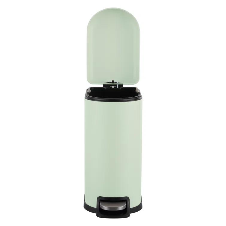 happimess Roland Steel Step On Trash Can