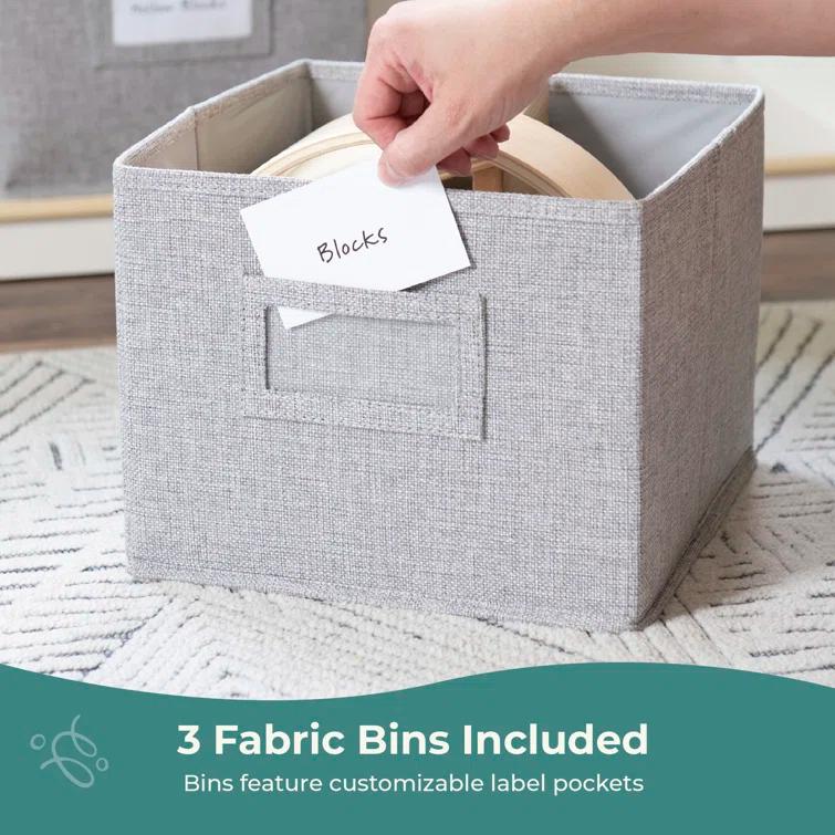 Guidecraft EdQ Essentials 3-Shelf Open Storage