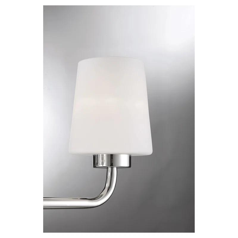 Fitz 2 Light Frosted Dimmable Vanity Light