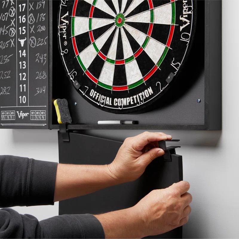 Viper Viper Steadfast Bristle Dartboard and Backboard Set with Darts
