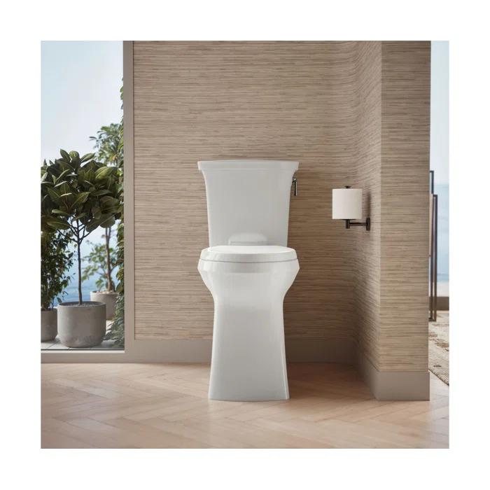 Corbelle™ 1.28 GPF Water Efficient Elongated Two-Piece toilet (Seat Not Included)