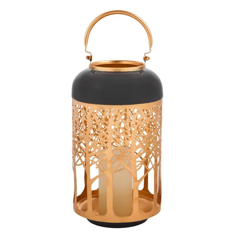 Solar Powered 2 Piece Tree of Life LED Indoor/Outdoor Lanterns