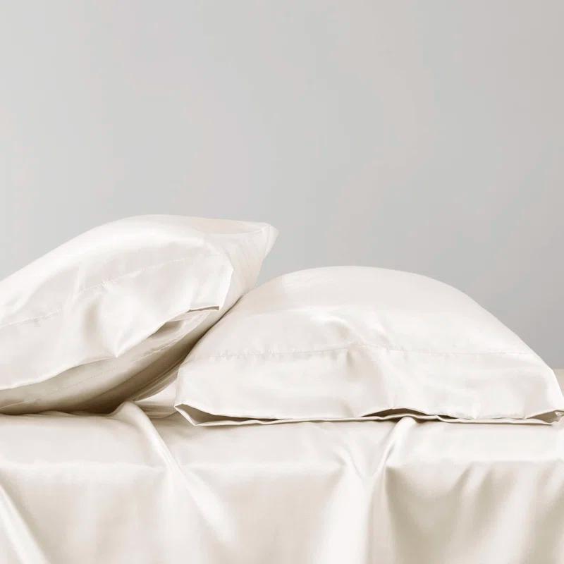 Madison Park Essentials Satin Luxury 2PC Pillowcases (Set of 2)