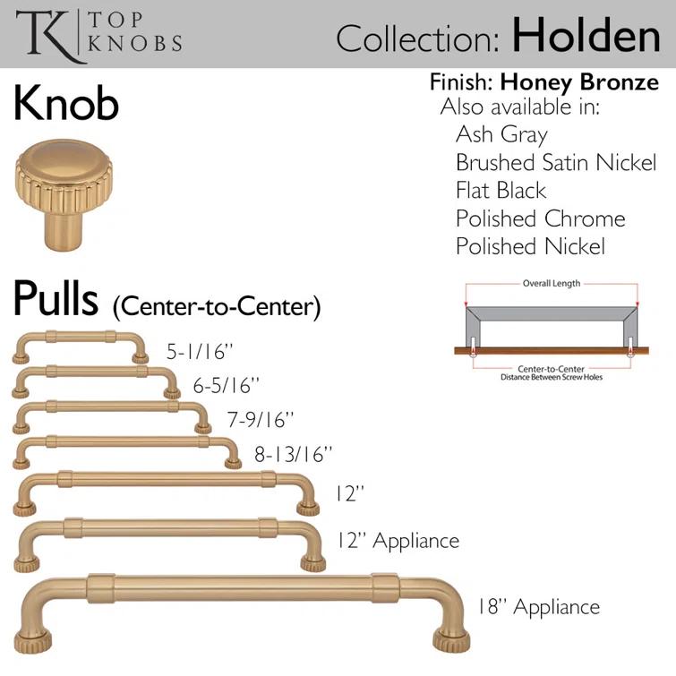 Top Knobs Holden Bar Pull