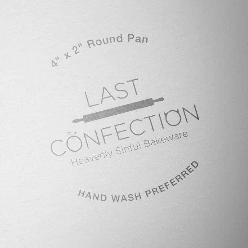 Last Confection Aluminum Round Cake Pan