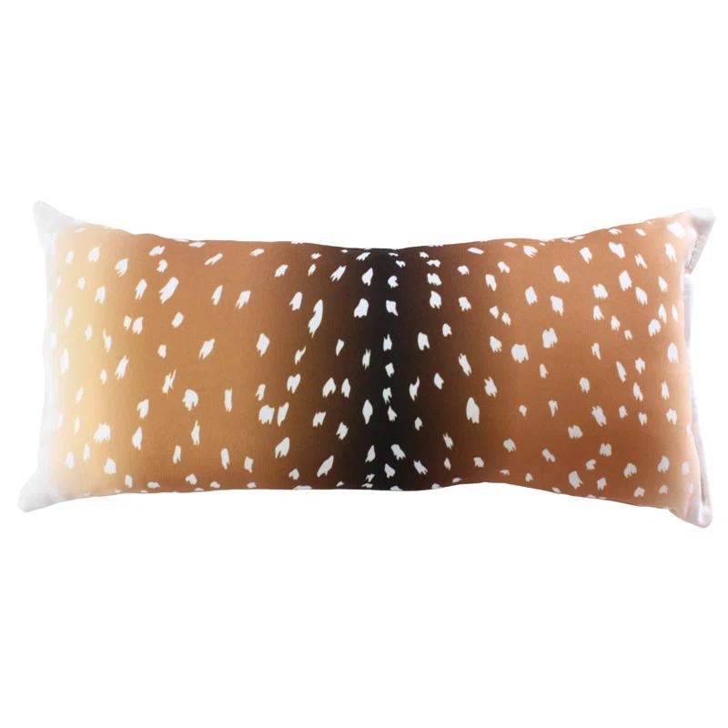 College Covers Animal Print Reversible Throw Pillow