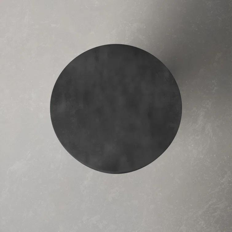 Avoriaz Concrete Abstract End Table
