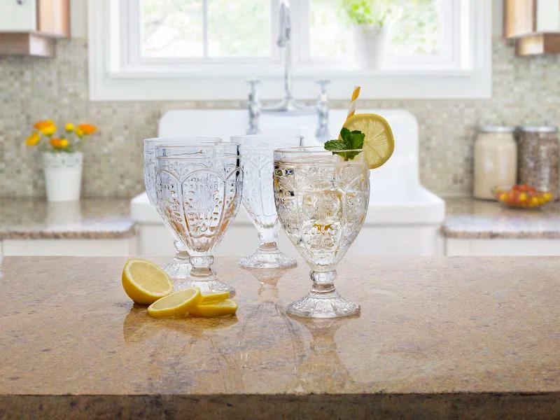 Fitz and Floyd Fitz and Floyd Trestle 12 oz. Water Goblet (Set of 4)