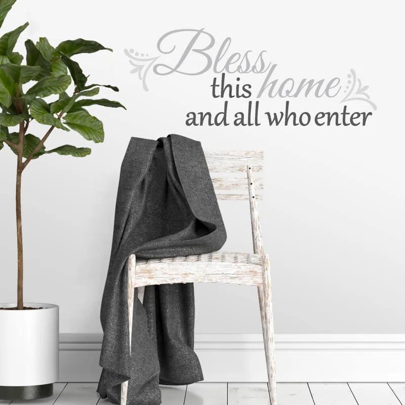 Winston Porter Text & Numbers Non-Wall Damaging Wall Decal