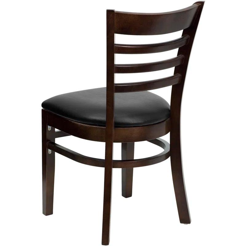 Red Barrel Studio® Ladder Back Wooden Restaurant Chair