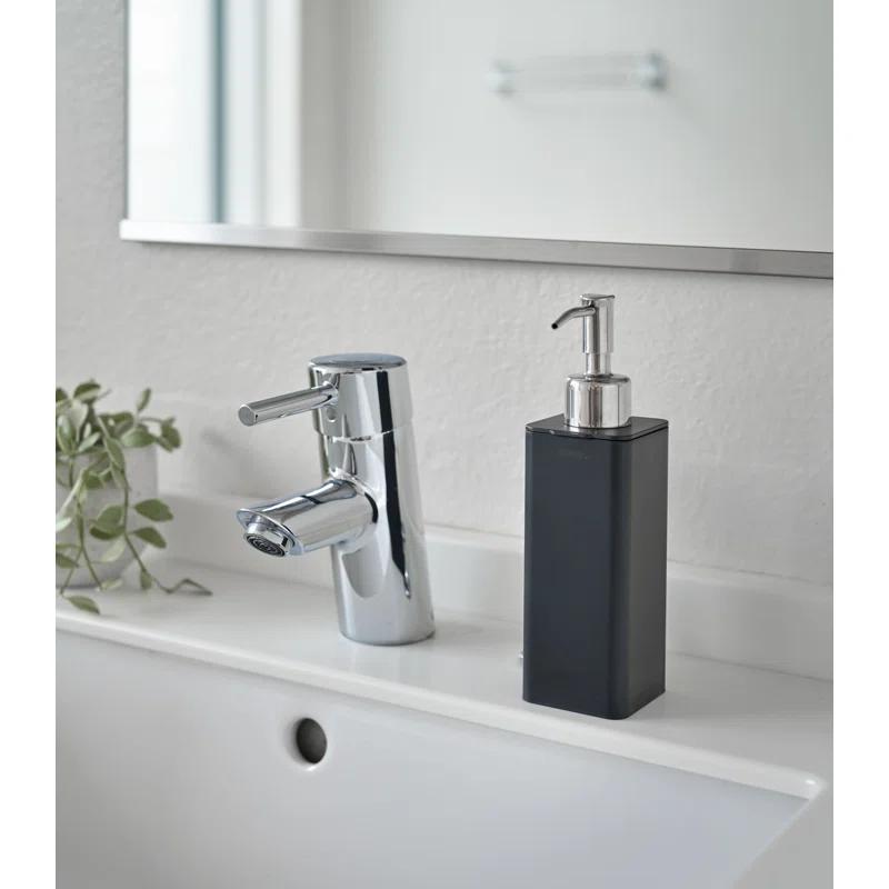 Yamazaki Home Yamazaki Home Refillable Hand Soap Dispenser With Pump, Bathroom, Kitchen, 8.5 fluid oz.