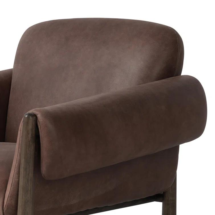 Four Hands Olia Leather Armchair | Perigold