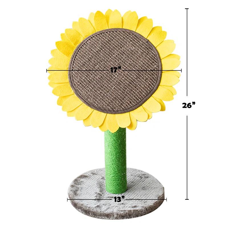 Catry Catry 26" Sunflower Scratching Post