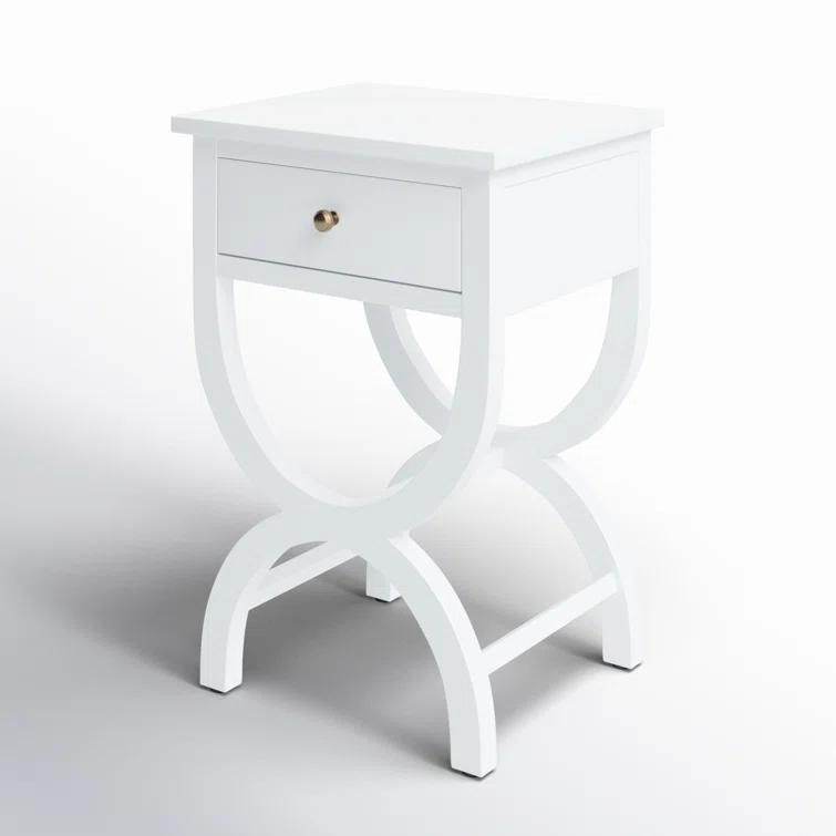 Floris End Table With Storage