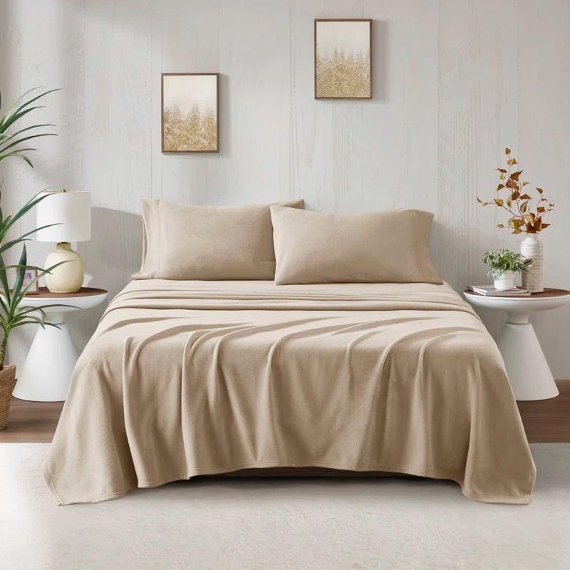 Madison Park Micro Fleece Sheet Set