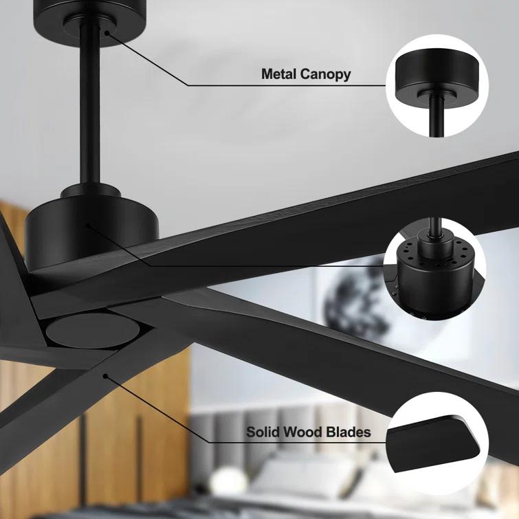 Wade Logan® 5-ABS Blades Indoor Ceiling Fan without Light