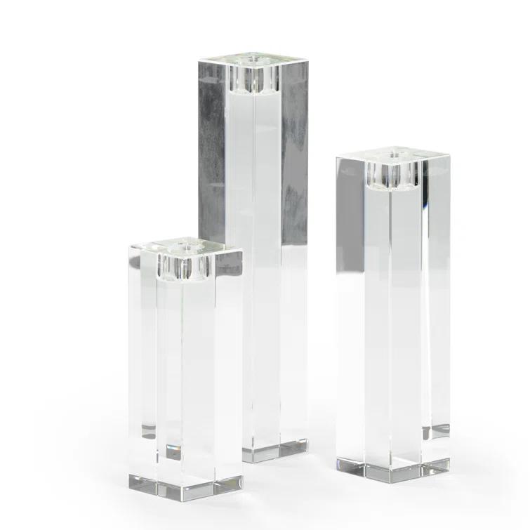 Chelsea House Crystal Tabletop Candlestick