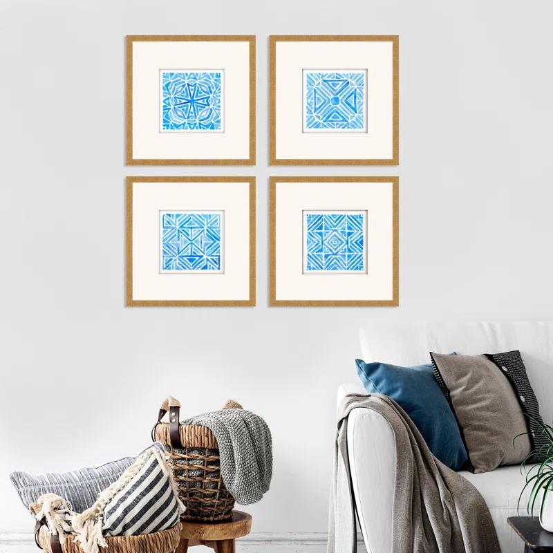 Paragon " Indigo Geo S/4 " by Inspire Studio 4 - Pieces