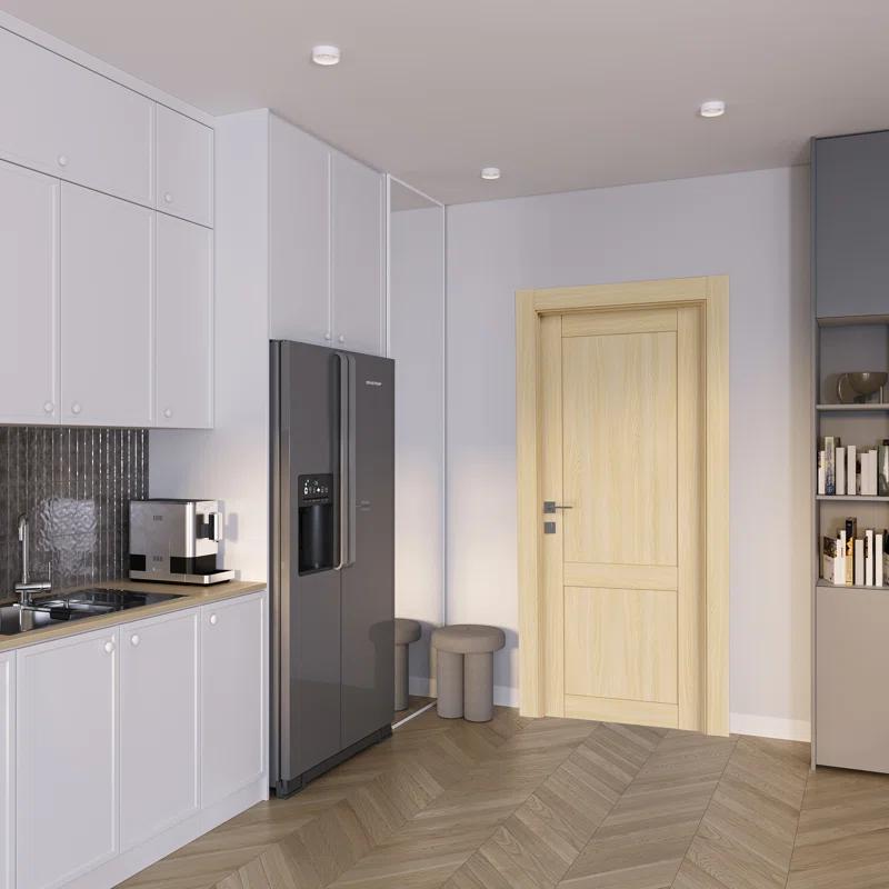 Belldinni Solid + Manufactured Wood Paneled Slab Door
