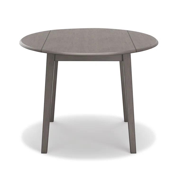Benjara Ora Extendable Round Dining Table